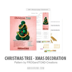 Christmas Tree - Xmas Decoration amigurumi by FROGandTOAD Creations
