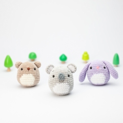 Squishmallows, Koala, Bunny, bear amigurumi by Diminu