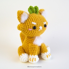 Lemon Cat amigurumi by Lemon Yarn Creations