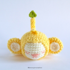 Star Fruit Monkey amigurumi pattern by Lemon Yarn Creations