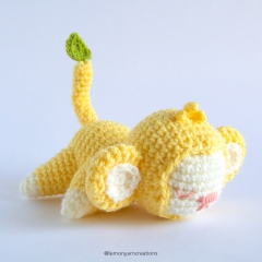 Star Fruit Monkey amigurumi by Lemon Yarn Creations