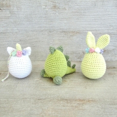 Easter eggs Set amigurumi pattern by Tejidos con alma
