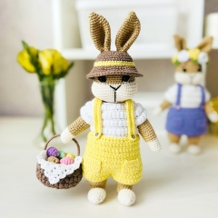 Easter bunnies amigurumi by Fluffy Tummy