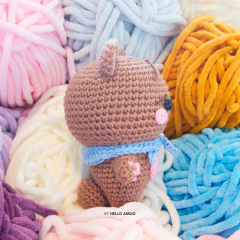 GOMDEUKI Amigurumi Crochet Pattern amigurumi by Hello Amijo