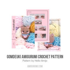 GOMDEUKI Amigurumi Crochet Pattern amigurumi pattern by Hello Amijo