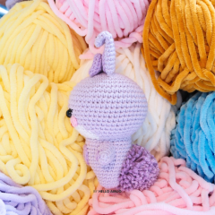 SOOYA Amigurumi Crochet Pattern amigurumi by Hello Amijo