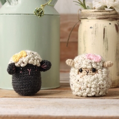 Sheep Egg amigurumi by Jen Hayes Creations