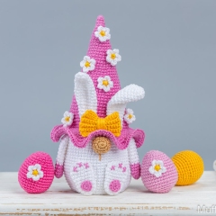 Bunny Gnome for Sweet Treats amigurumi pattern by Mufficorn