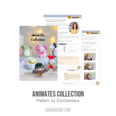 Animates Collection amigurumi pattern by Crocheniacs