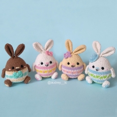 Mini Easter Egg Bunny amigurumi pattern by 
