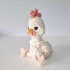 Scramble the Chicken amigurumi pattern by LittleEllies_Handmade