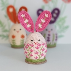 Easter eggs amigurumi pattern by Iryna Zubova