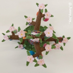 Easter tree  amigurumi by Iryna Zubova