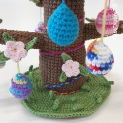 Easter tree  amigurumi pattern by Iryna Zubova