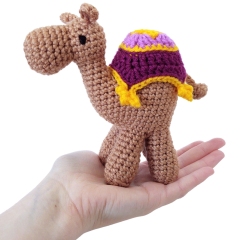 Lil Caramel the Camel amigurumi pattern by Llama Lou Crochet