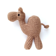 Lil Caramel the Camel amigurumi by Llama Lou Crochet