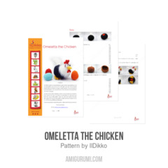 Omeletta the Chicken amigurumi pattern by IlDikko
