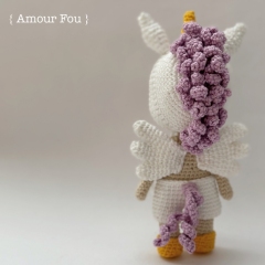 Fynn, the Unicorn amigurumi by Amour Fou