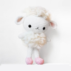 Cloudy the Lamb amigurumi by Pepika
