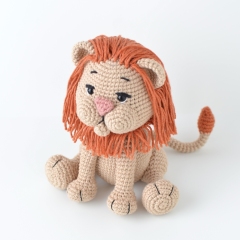 Leo the Lion amigurumi pattern by Elisas Crochet