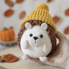 Edi the Hedgehog amigurumi pattern by GatoFio