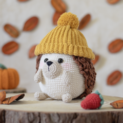 Edi the Hedgehog amigurumi by GatoFio