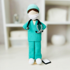 Doctors outfit  amigurumi by Fluffy Tummy