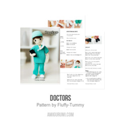 Doctors amigurumi pattern by Fluffy Tummy