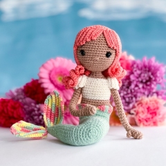 Mina the mermaid amigurumi by Handmade by Halime