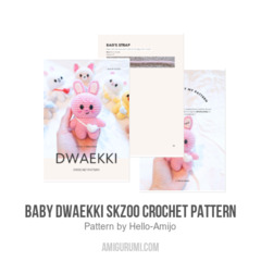 Baby DWAEKKI SKZOO Crochet Pattern amigurumi pattern by Hello Amijo