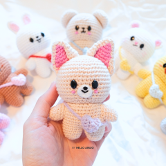 Baby FOXL.NY SKZOO Crochet Pattern amigurumi pattern by Hello Amijo