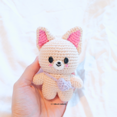 Baby FOXL.NY SKZOO Crochet Pattern amigurumi by Hello Amijo