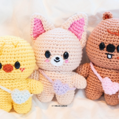 Baby FOXL.NY SKZOO Crochet Pattern amigurumi pattern by Hello Amijo
