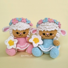 Mimi the Sheep amigurumi pattern by Audrey Lilian Crochet