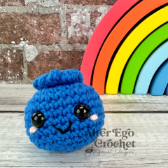 Ben the Blueberry amigurumi by Alter Ego Crochet