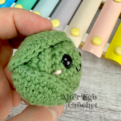 Bradley the Brussels Sprout amigurumi by Alter Ego Crochet