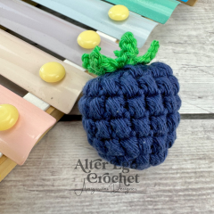 Burt the Blackberry amigurumi by Alter Ego Crochet
