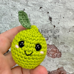 Liam the Lime amigurumi by Alter Ego Crochet