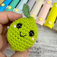 Liam the Lime amigurumi pattern by Alter Ego Crochet