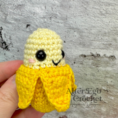 No sew Bruno the Banana amigurumi by Alter Ego Crochet