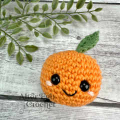 Oliver the Orange amigurumi pattern by Alter Ego Crochet
