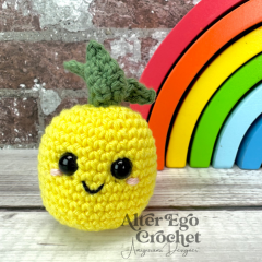 Parker the Pineapple amigurumi by Alter Ego Crochet