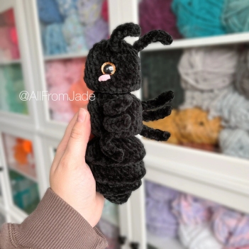 Anthony the Ant amigurumi pattern by All From Jade