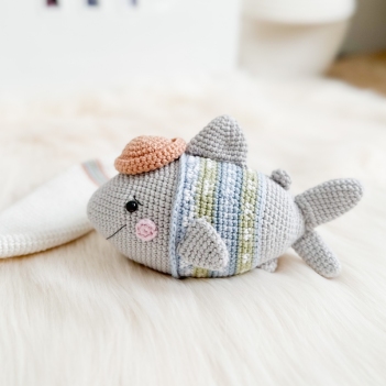 Sammy the Shark amigurumi pattern by Bluesparrow Handmade