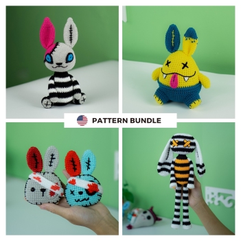 Creepy Rabbits Special amigurumi pattern by Lennutas