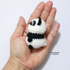 No Sew Panda Amigurumi amigurumi pattern by Little Bamboo Handmade