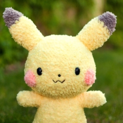 Chibi Pikachu amigurumi pattern by yorbashideout