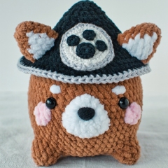 Gorou puppy amigurumi pattern by yorbashideout