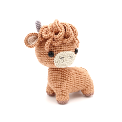 Highland Cow amigurumi by RoKiKi