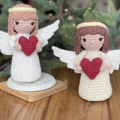 Christmas Angel amigurumi pattern by Crochet to Play